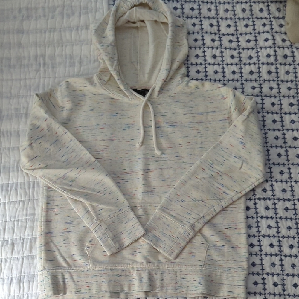 J. Crew Multicolor Speckled Hoodie